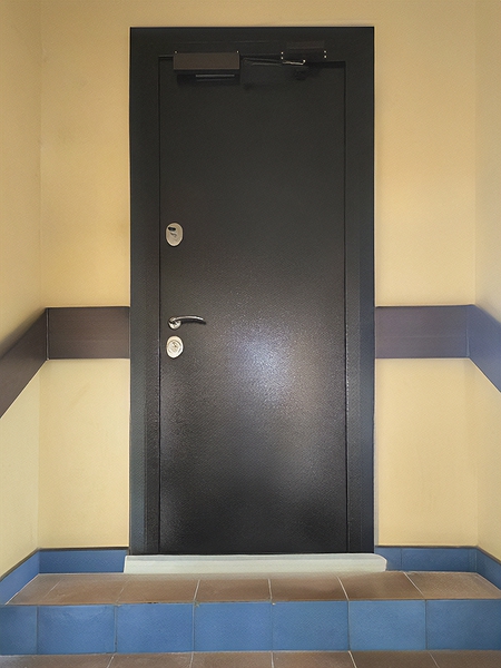 Порошковая дверь со скрытыми петлями Порошковая дверь со скрытыми петлями