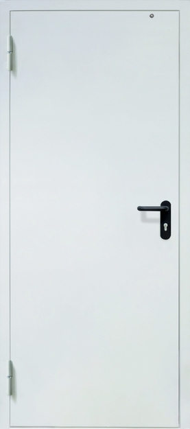 Однопольная противопожарная дверь EI-60 с электромагнитным замком, окрас по RAL Однопольная противопожарная дверь EI-60 с электромагнитным замком, окрас по RAL