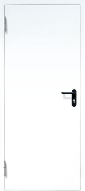 Однопольная противопожарная дверь EI-60, окрас по RAL 9003 Однопольная противопожарная дверь EI-60, окрас по RAL 9003